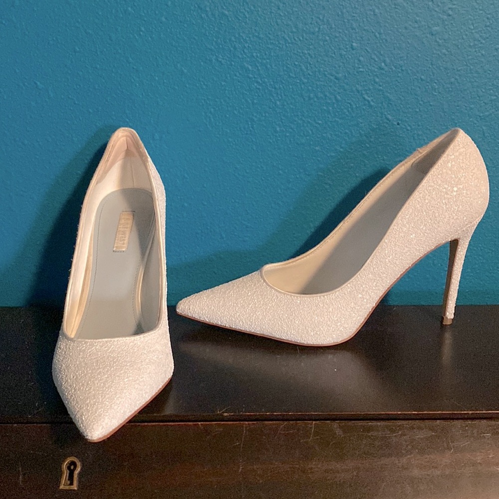 Stunning Nine West Sparkle Stilettos size 11.